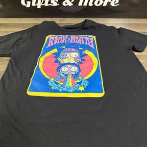 Rick and Morty Black Graphic Tee